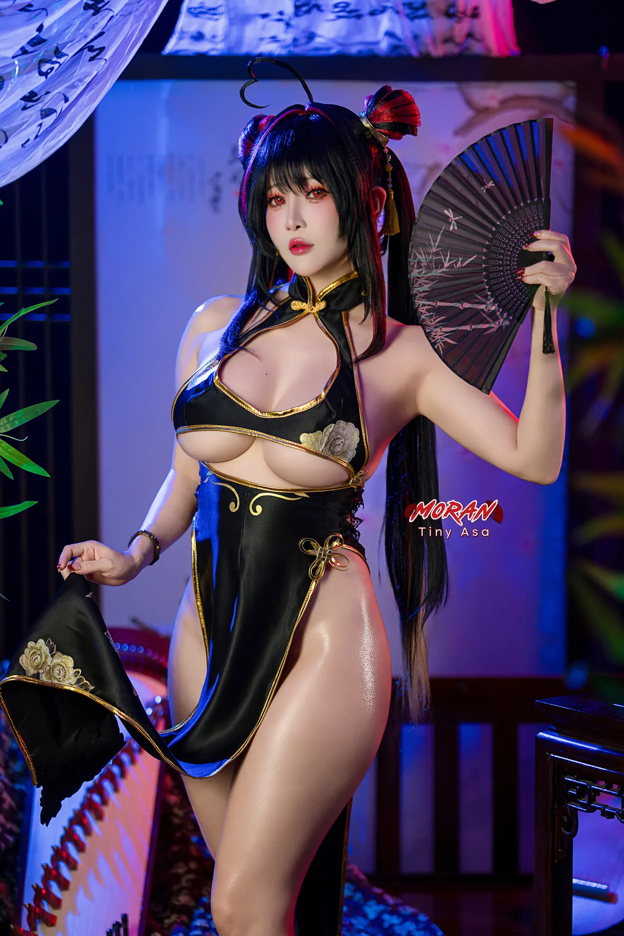 Tiny Asa アサ  cosplay Moran – NIKKE page 4 full