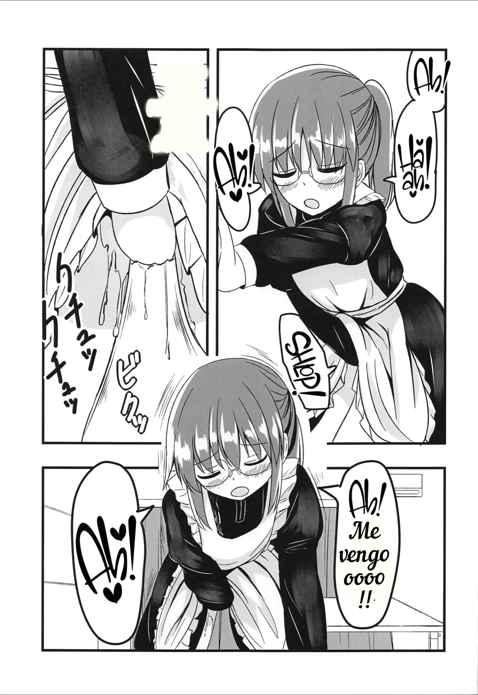 Kobayashi-san-chi no Hitori Ecchi Jijou｜La Detallada Masturbación de la Solitaria Kobayashi-san page 8 full