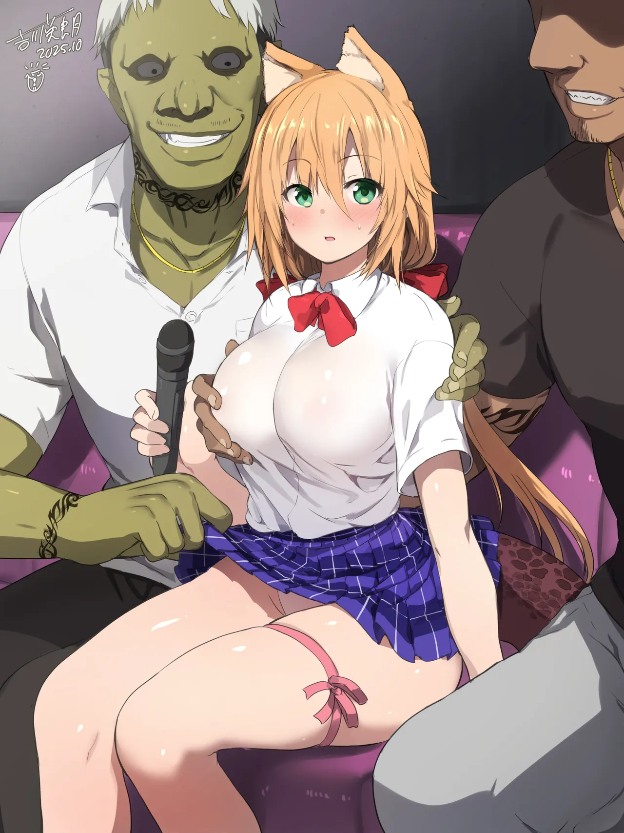 【FULL】カラオケで悪い先輩にエチエチなゲームを仕掛けられる菫（全2種_6枚） page 3 full