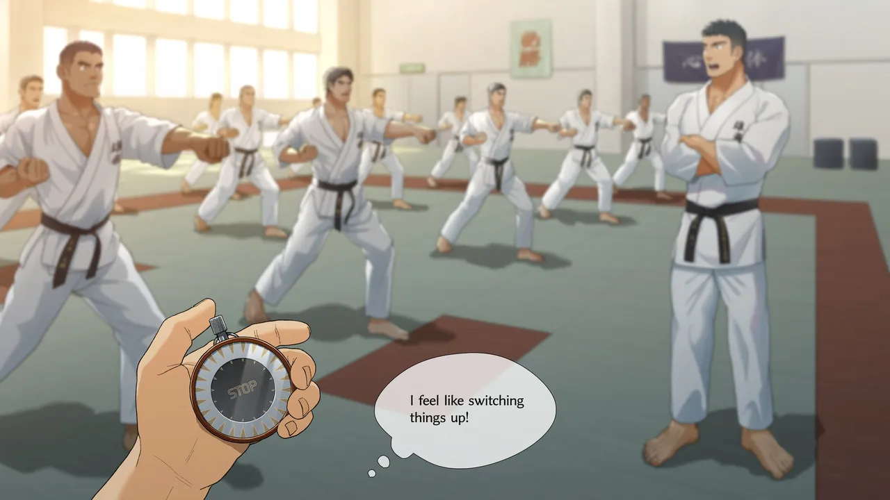 Time Stop Target 1, Karate Club Captain page 3 full
