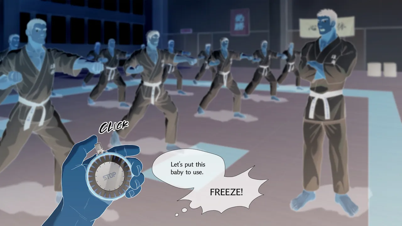 Time Stop Target 1, Karate Club Captain page 4 full