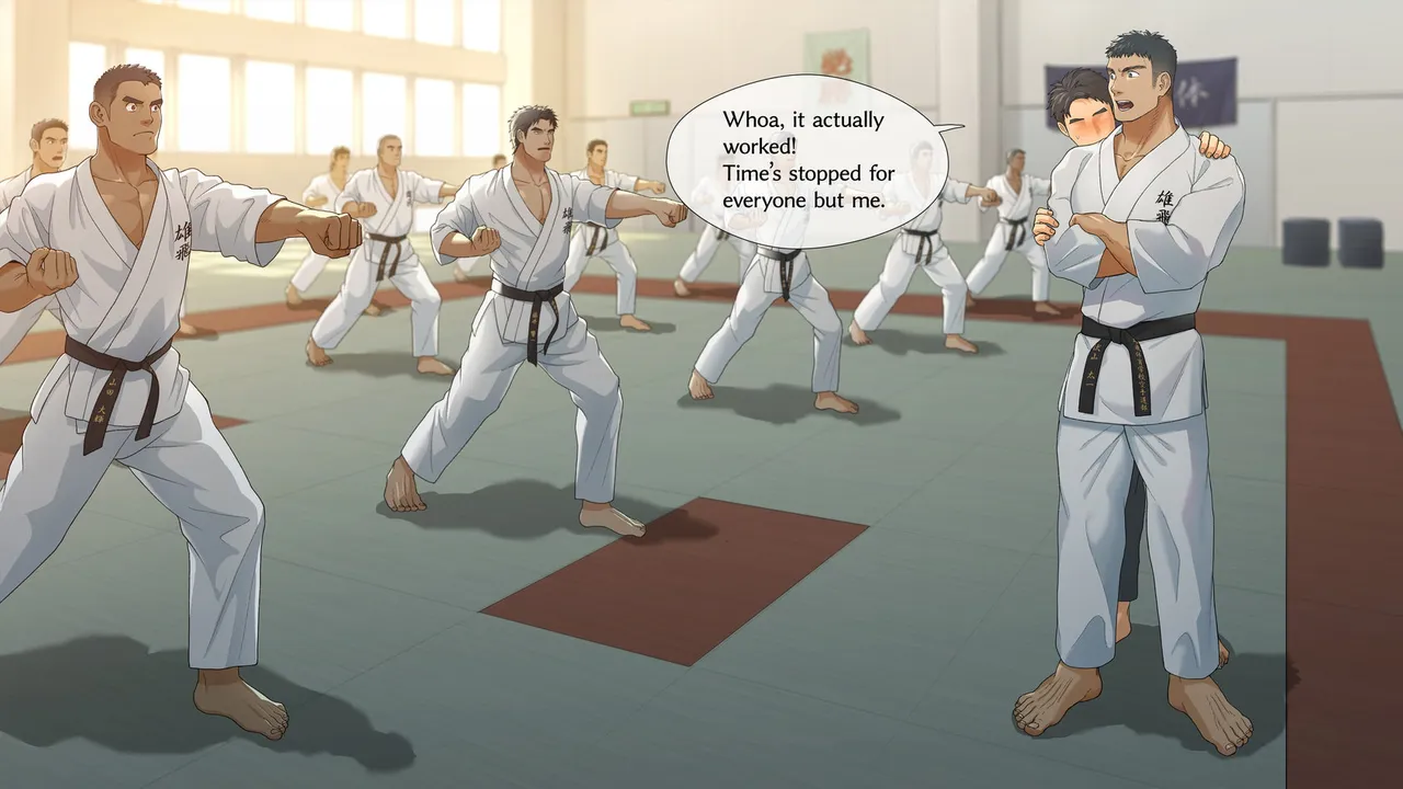 Time Stop Target 1, Karate Club Captain page 5 full