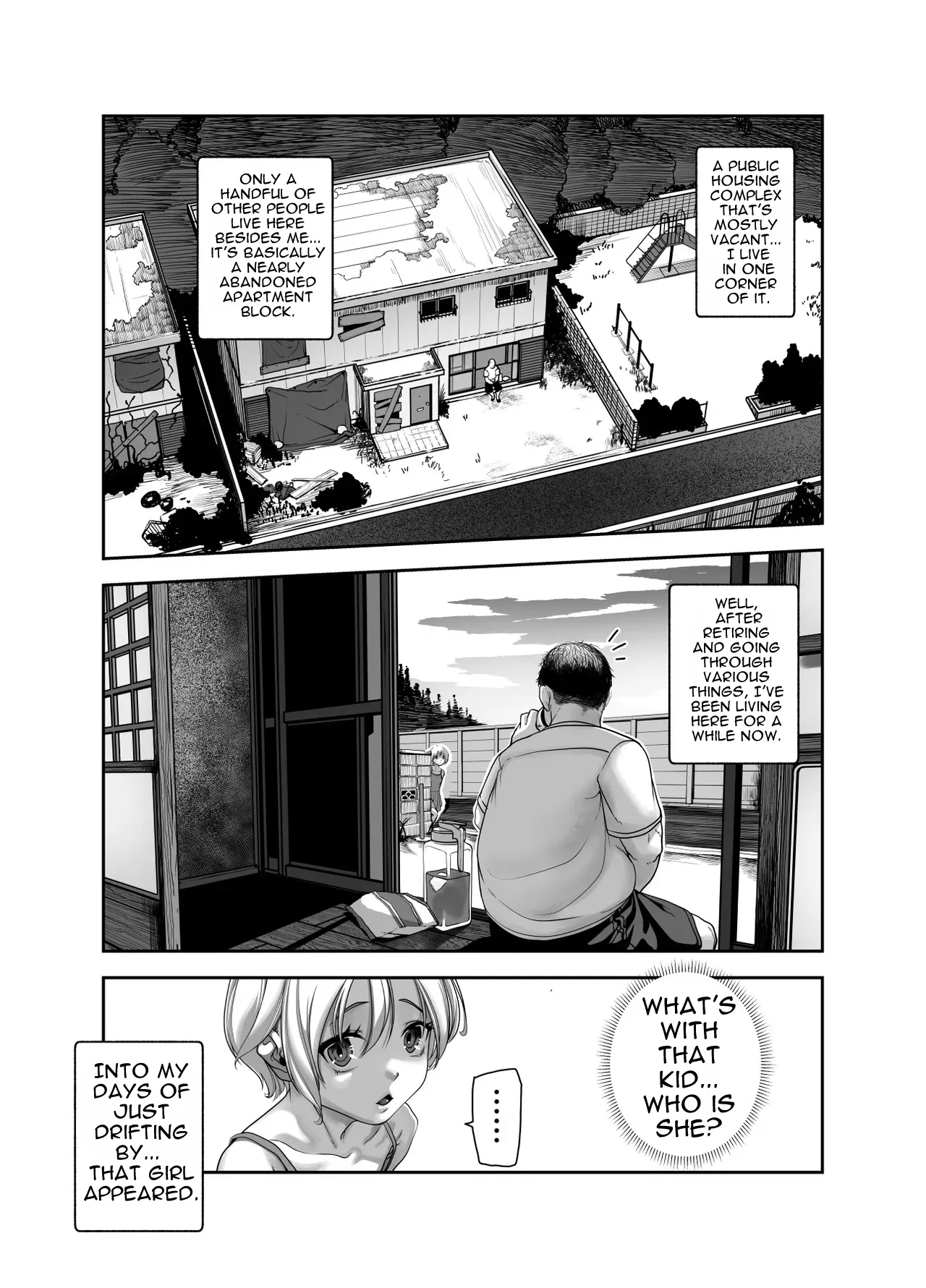 The Nice Guy and the Sketchy Neighborhood Kid Who Keeps Flashing Her Panties page 4 full
