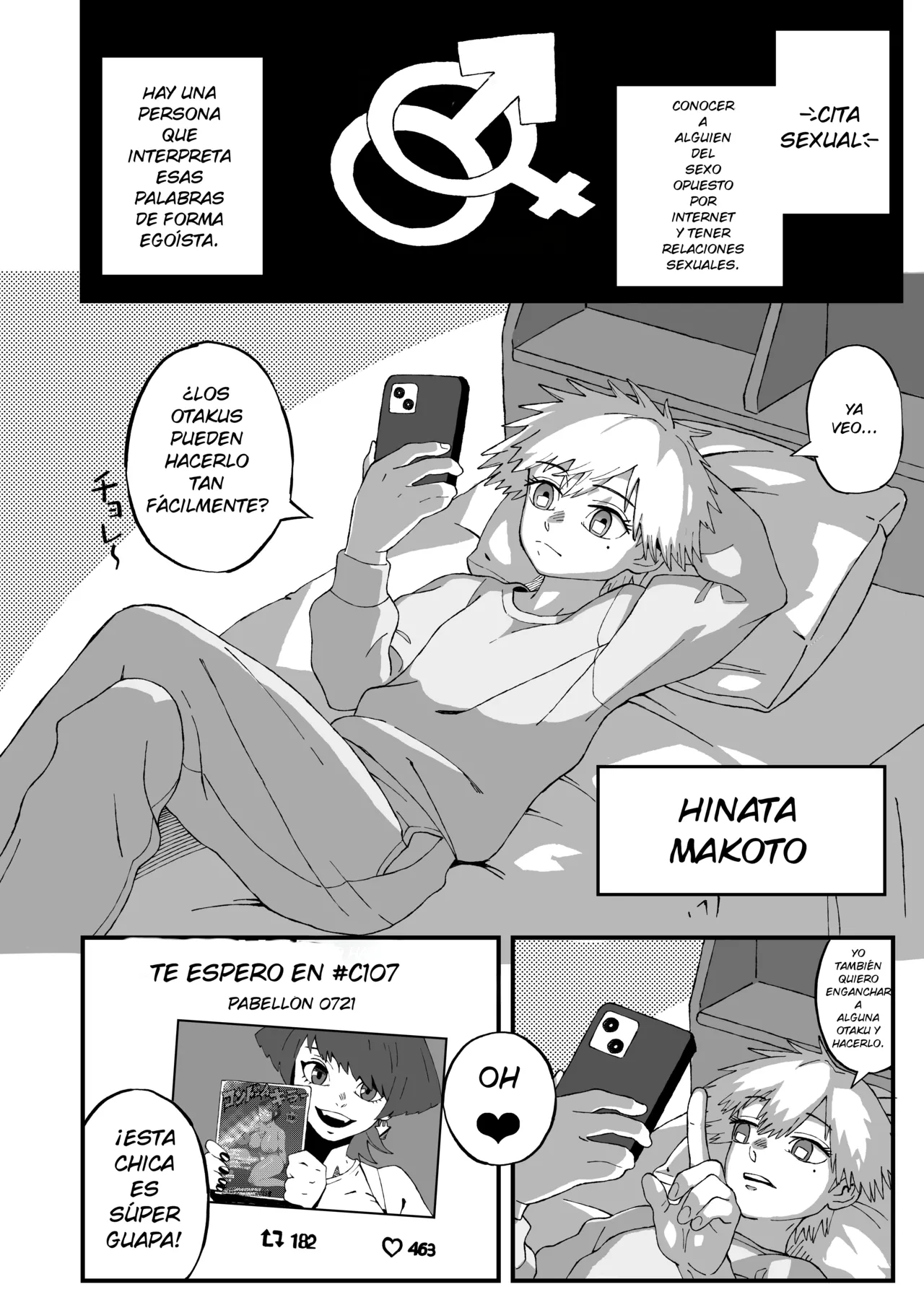 Off-Pako Shippai!? Futanari Mangakka no Kanojo ni Natta Ore - Offline sex failed!? A boy who became the girlfriend of a futanari manga artist page 3 full