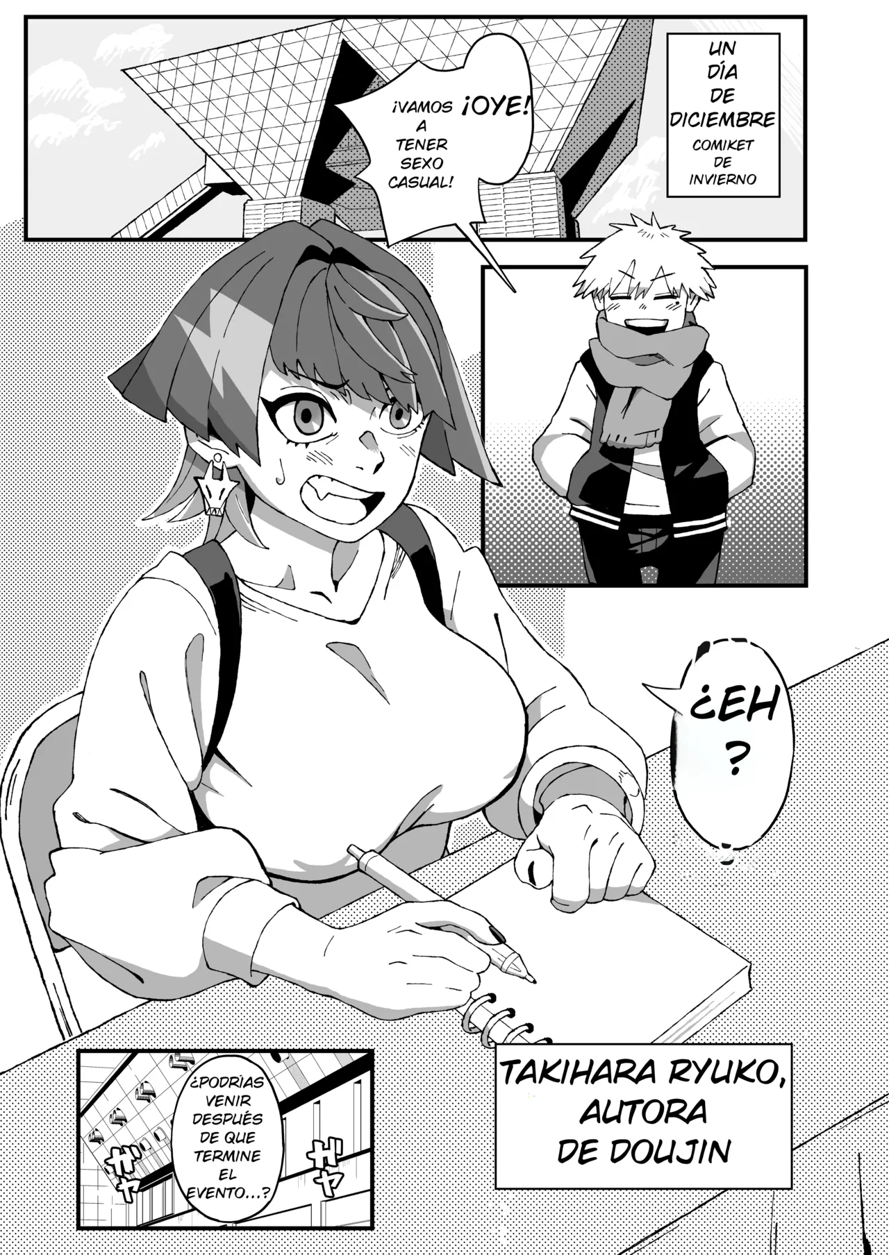 Off-Pako Shippai!? Futanari Mangakka no Kanojo ni Natta Ore - Offline sex failed!? A boy who became the girlfriend of a futanari manga artist page 4 full
