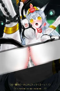 【♡ハードピンチ差分（31枚）】秘部へインジェクター挿入＆子宮に怪しい試薬注入＆電撃＆レーザー責め＆変身解除＆敗北 page 7 full