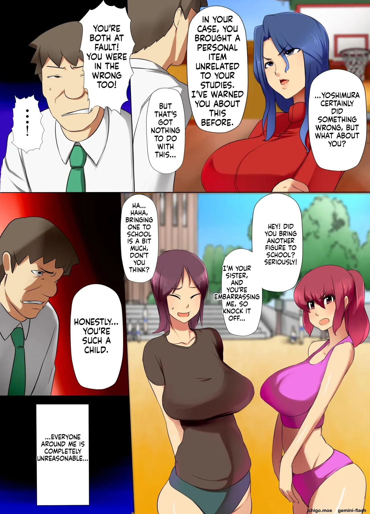 The Story Of How I Stopped Time For The Women Who Made Fun Of Me, Fucked Them Like Crazy page 4 full