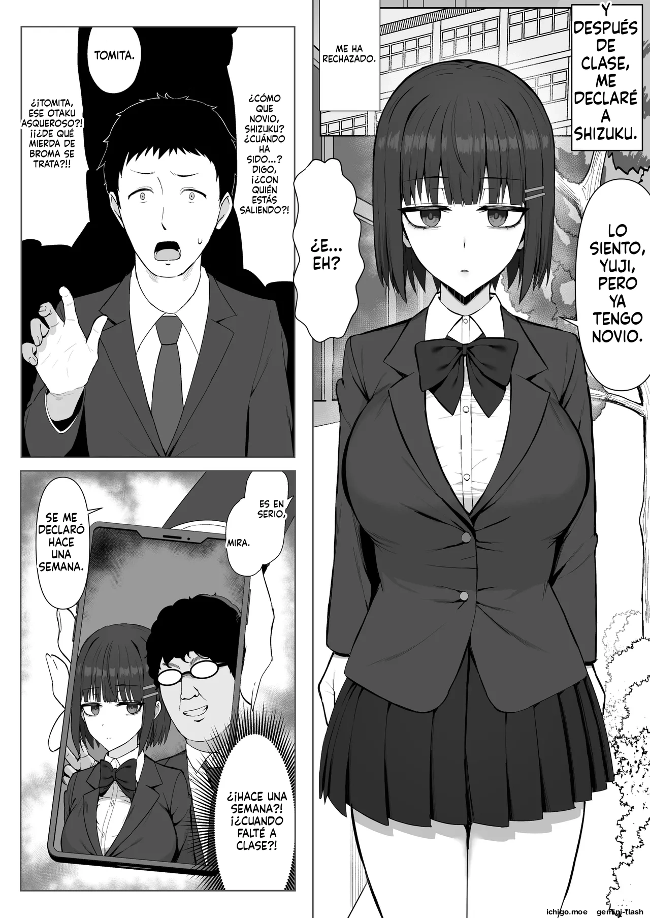 Muhyoujou Osananajimi ga Kimo Ota ni Ubawarete Love Love Berochuu Ecchi Shiteita 1  MTL page 4 full