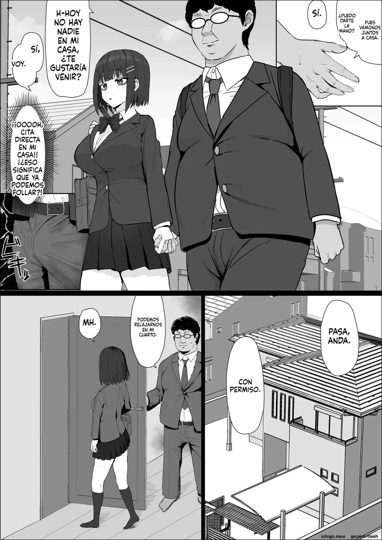 Muhyoujou Osananajimi ga Kimo Ota ni Ubawarete Love Love Berochuu Ecchi Shiteita 1  MTL page 8 full