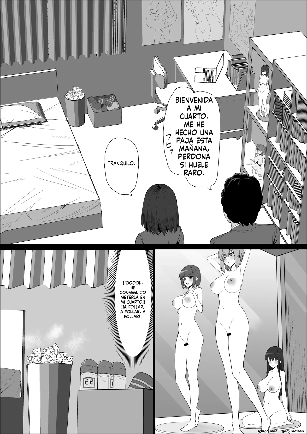 Muhyoujou Osananajimi ga Kimo Ota ni Ubawarete Love Love Berochuu Ecchi Shiteita 1  MTL page 9 full