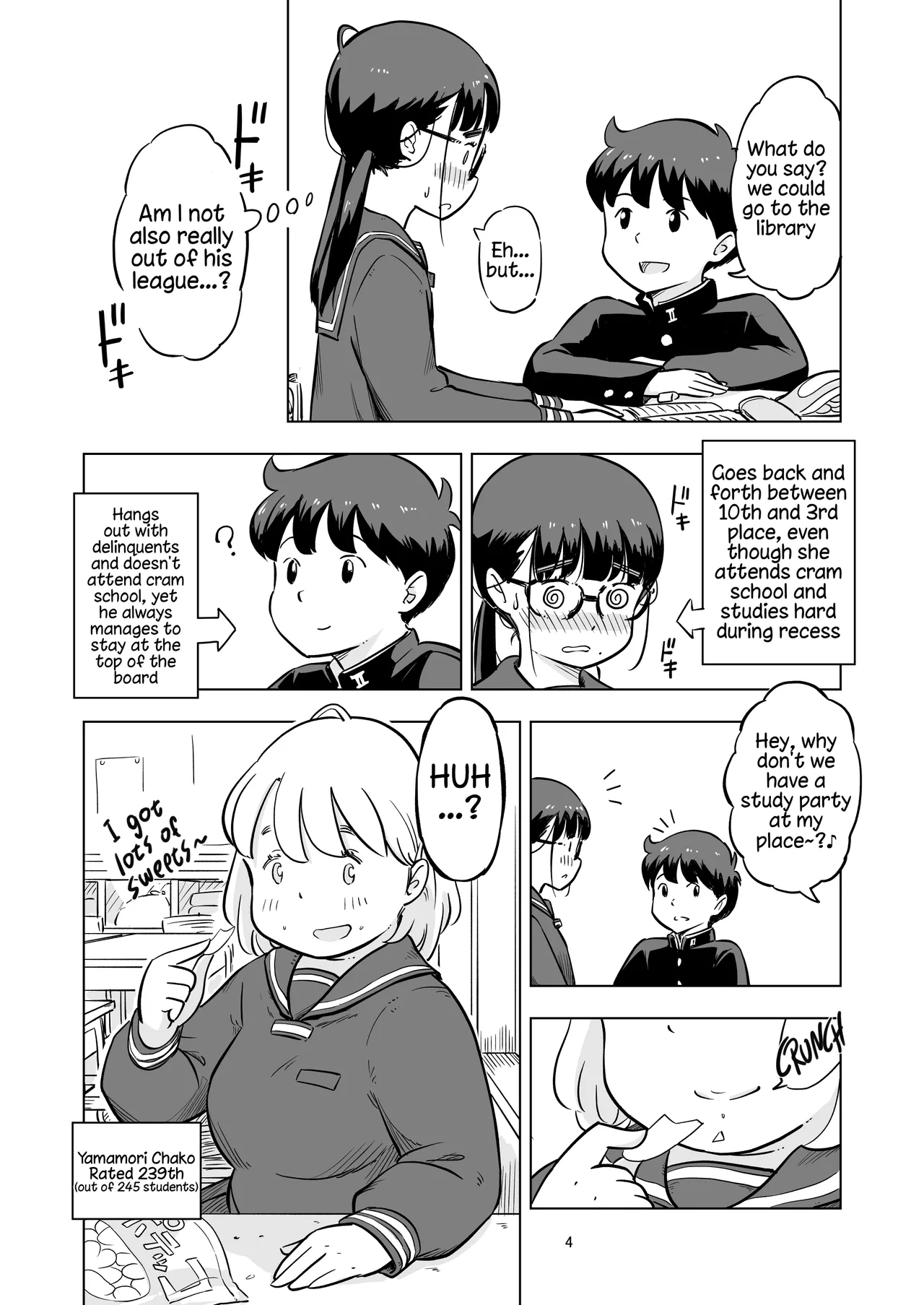 Benkyoukai no Hazudatta no ni... page 4 full