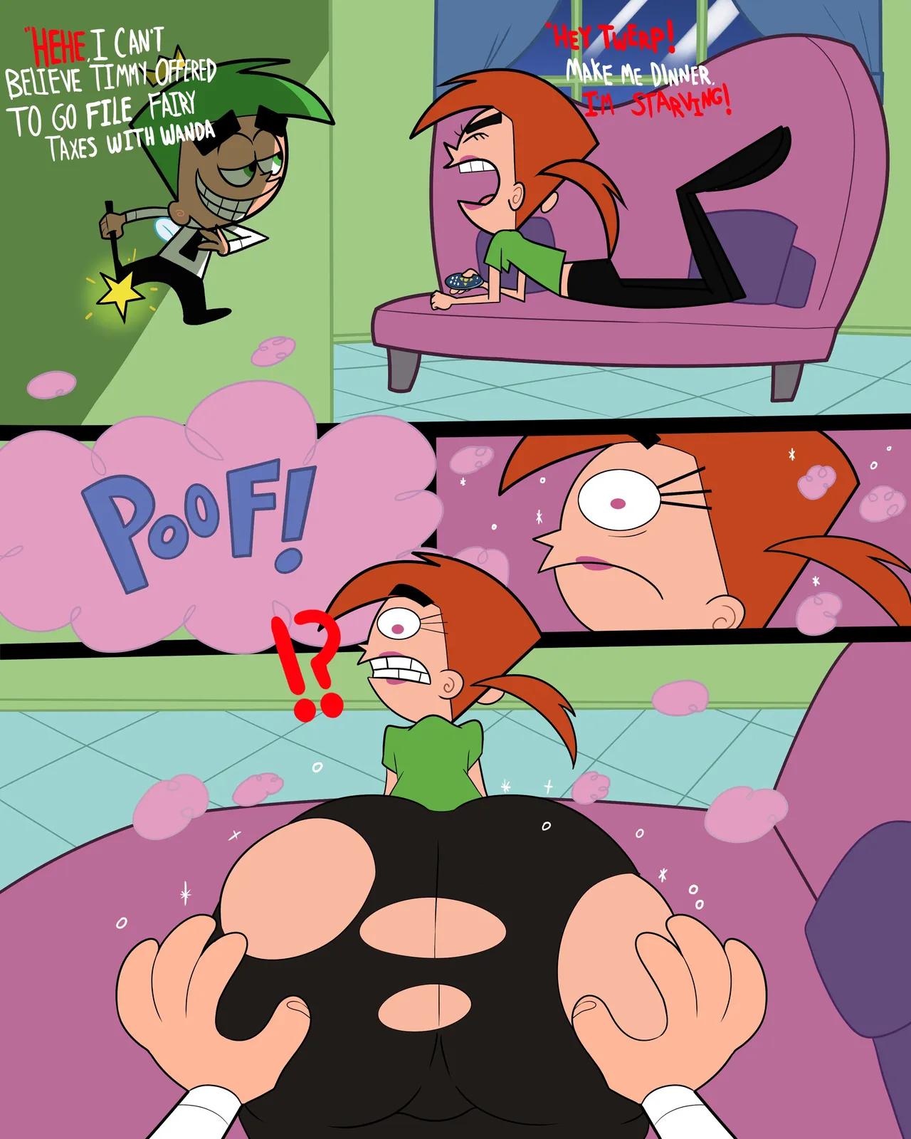 Cosmo's Babysitter Urge page 1 full