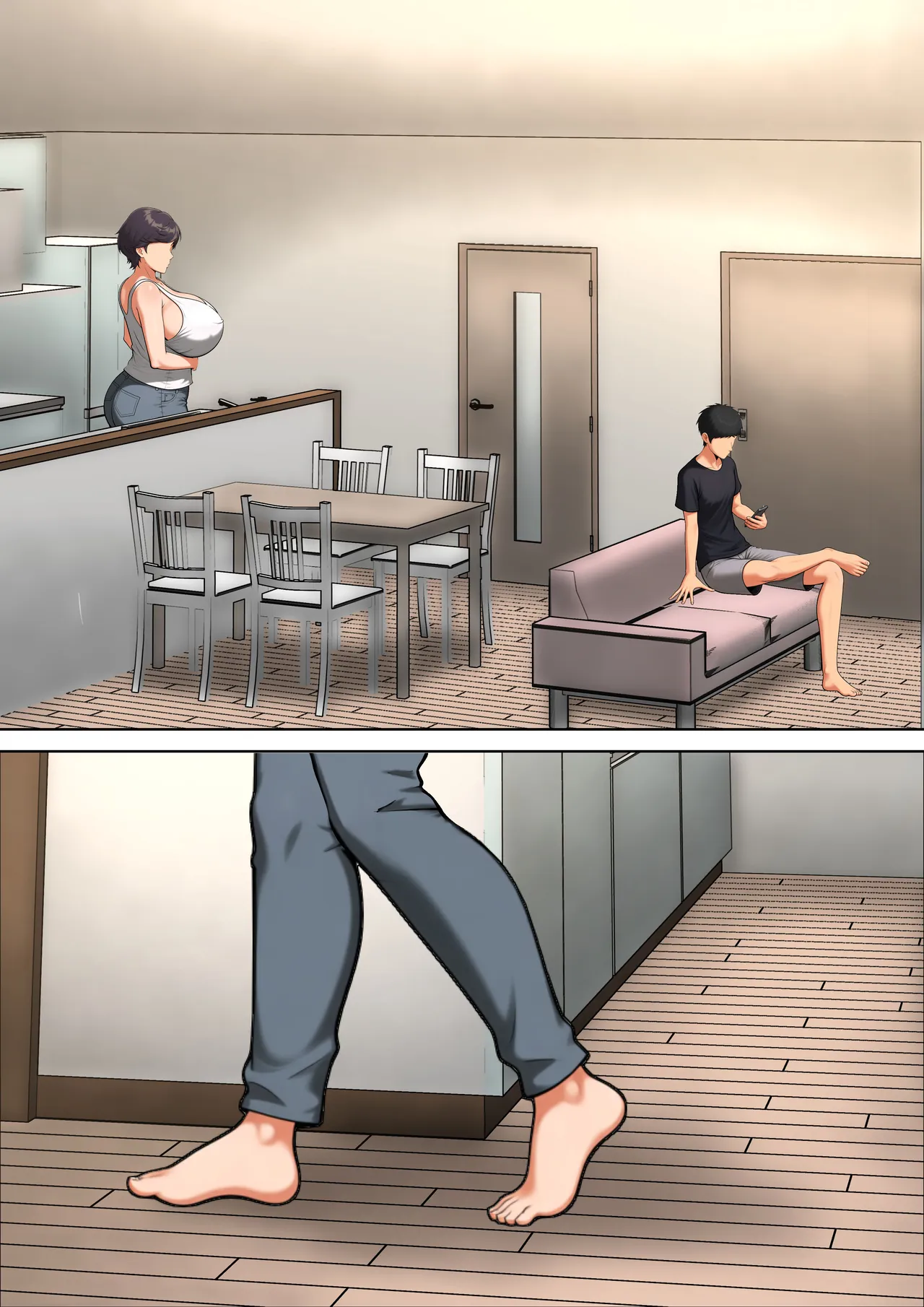 Shikatanaku Kaa-chan to Sex Shimasu 9 page 9 full
