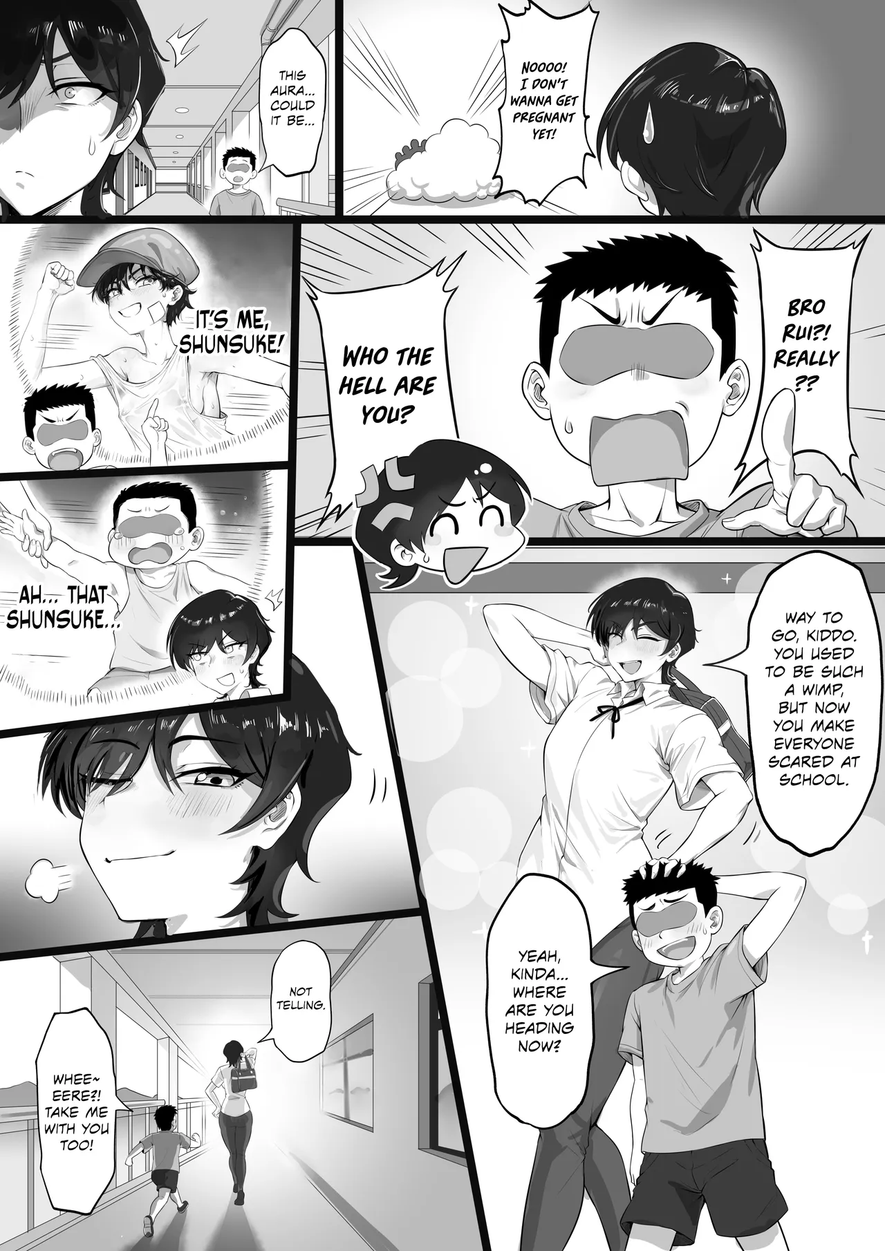 ED Shika Umarenai Shima de Yuiitsu no Zetsurin 3 | On an Island where Everyone is Born Impotent, I am the Sole Stud 3 page 3 full