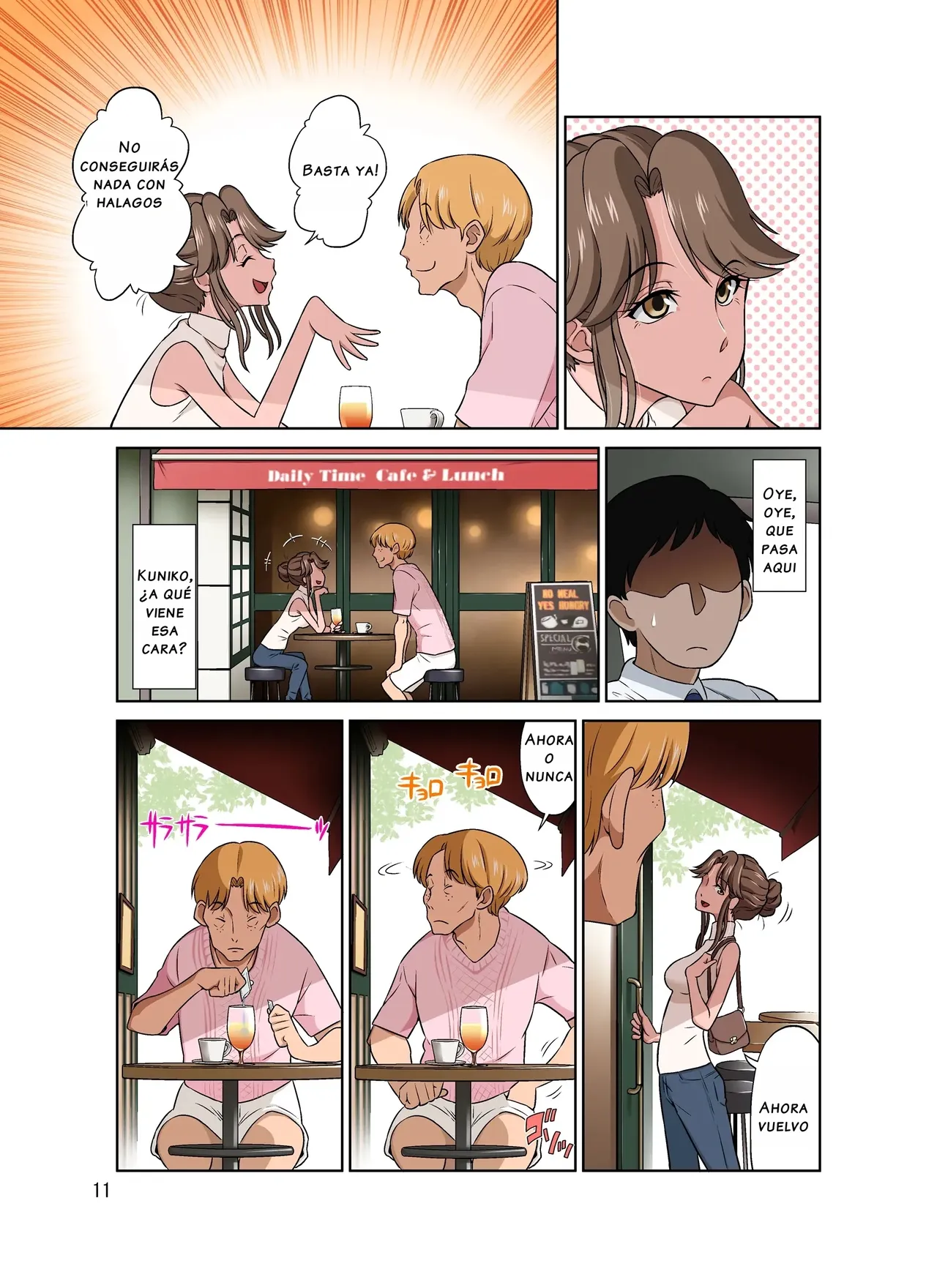 Ore Shucchouchuu, Tsuma Netorarechuu.｜Durante un Viaje de Negocios, Mi Mujer se Está Marchando a una Escapada NTR. page 10 full