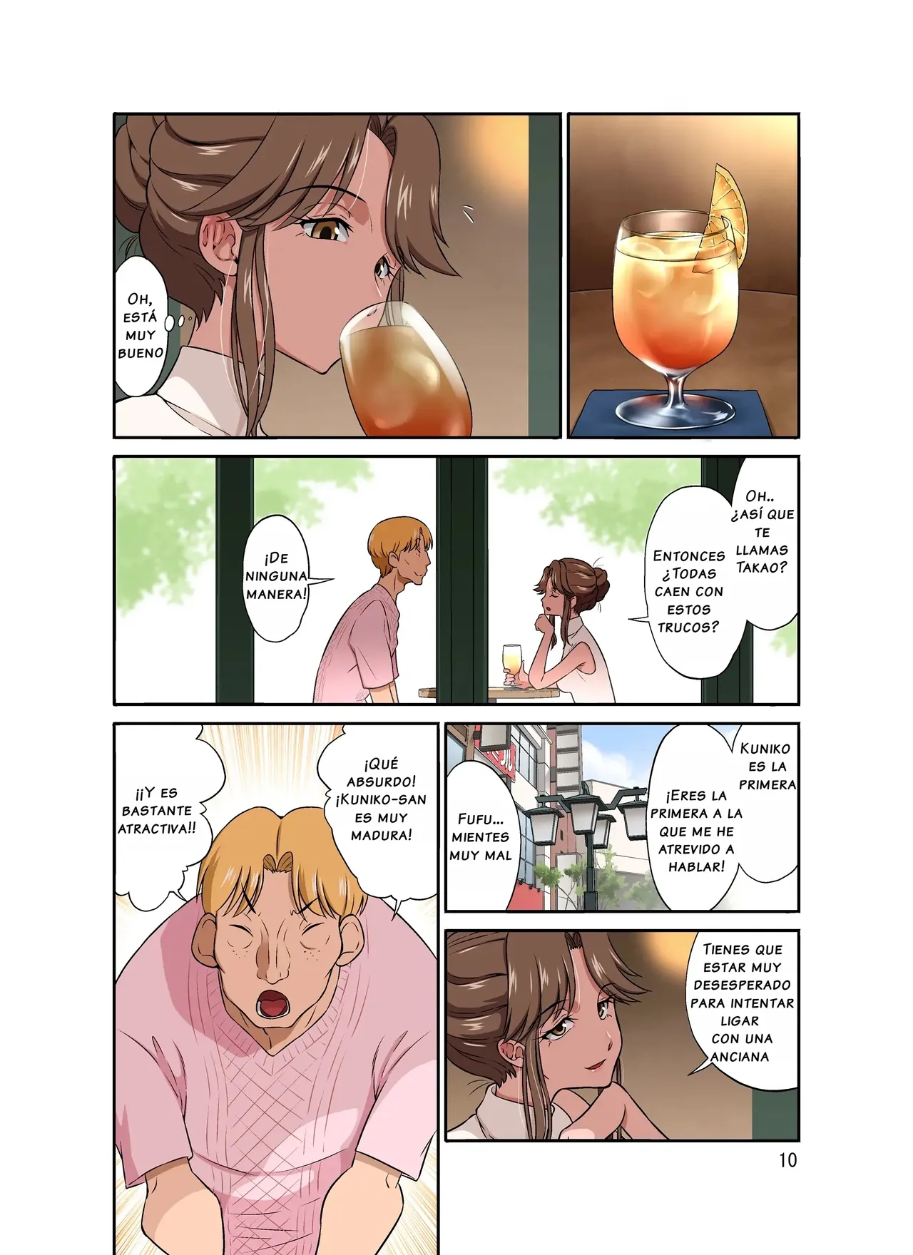Ore Shucchouchuu, Tsuma Netorarechuu.｜Durante un Viaje de Negocios, Mi Mujer se Está Marchando a una Escapada NTR. page 9 full