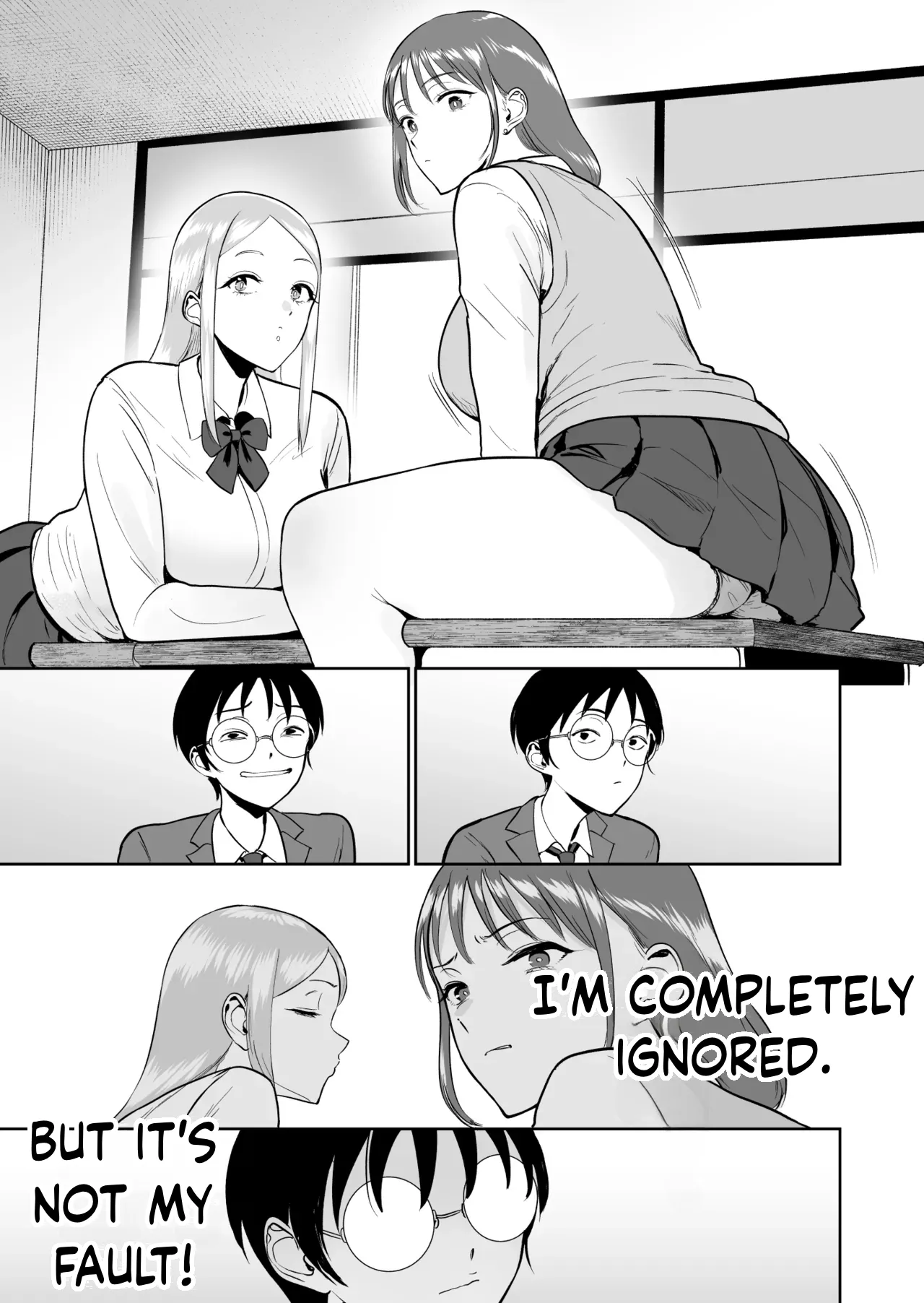 The World Where Only I Can't Fuck the Class Gyaru | Boku dake ga Class no Ano Ko to Sex dekinai Sekai page 4 full