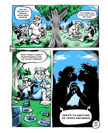 Untitled Anniversary Comic cover