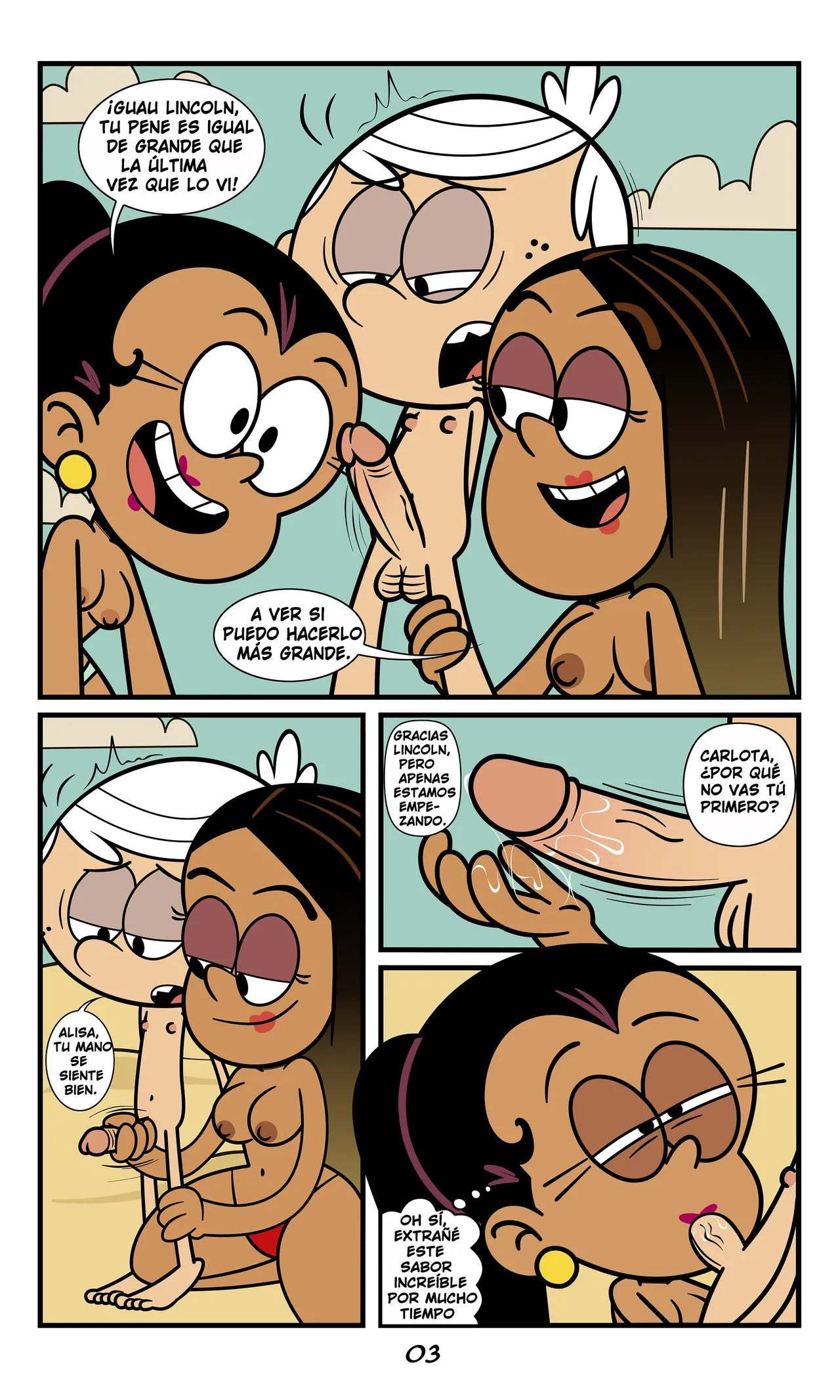 Lincoln x Carlota &amp; Alissa page 3 full