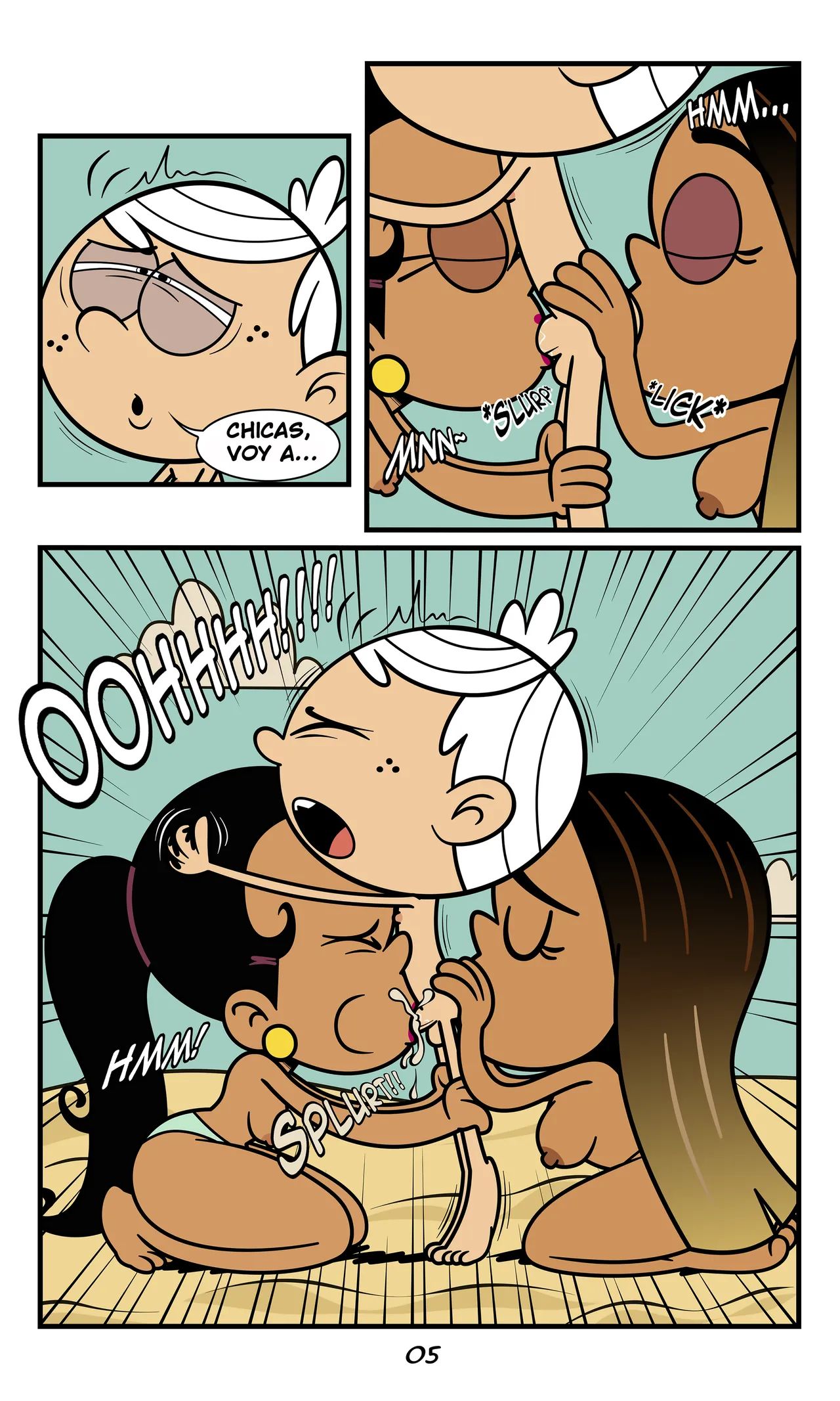 Lincoln x Carlota &amp; Alissa page 5 full