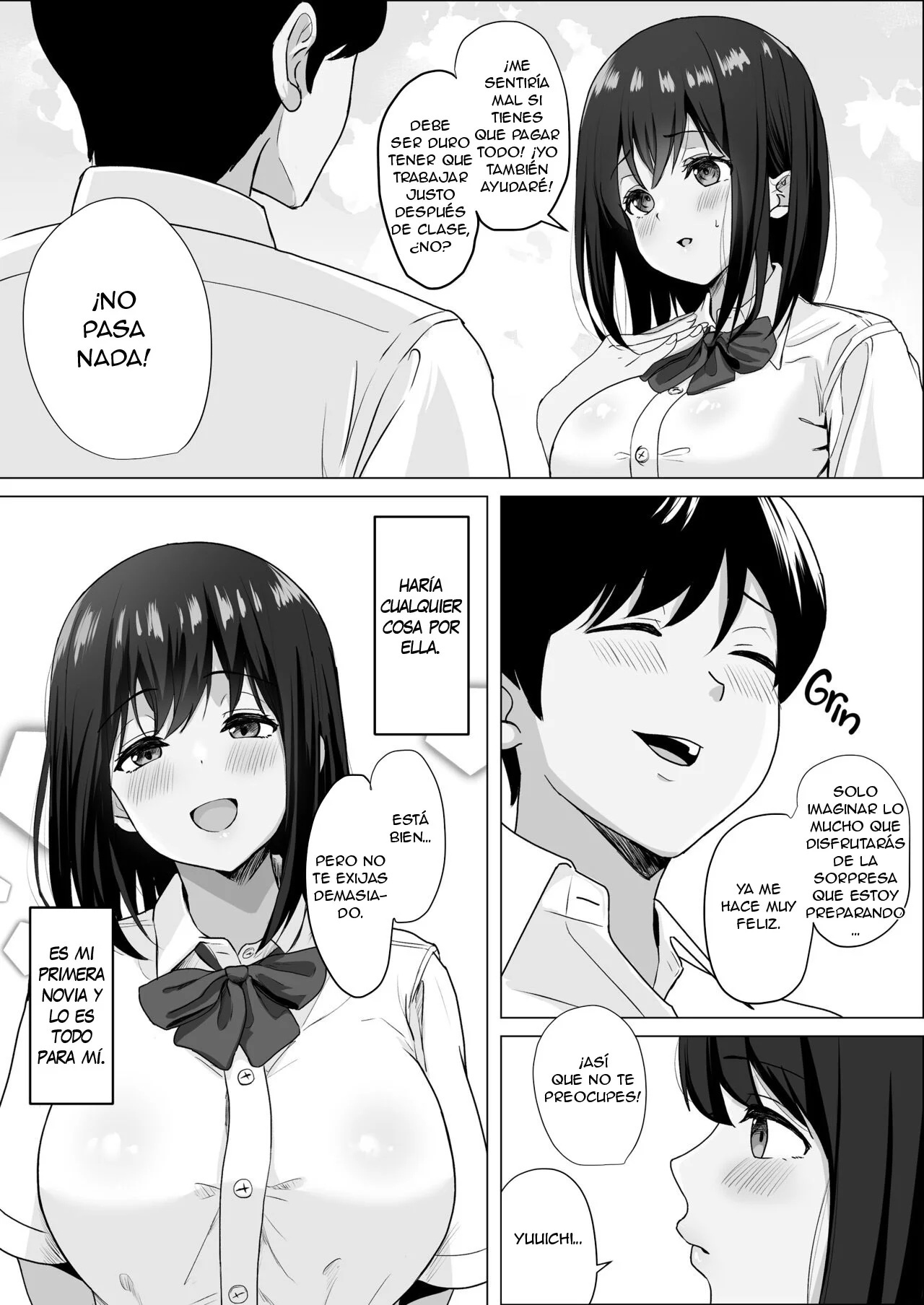 Kareshi ja Kikenai Seiso Kanojo no Oho-goe page 5 full