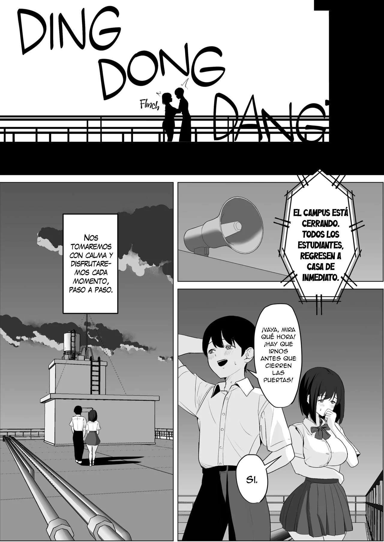 Kareshi ja Kikenai Seiso Kanojo no Oho-goe page 9 full