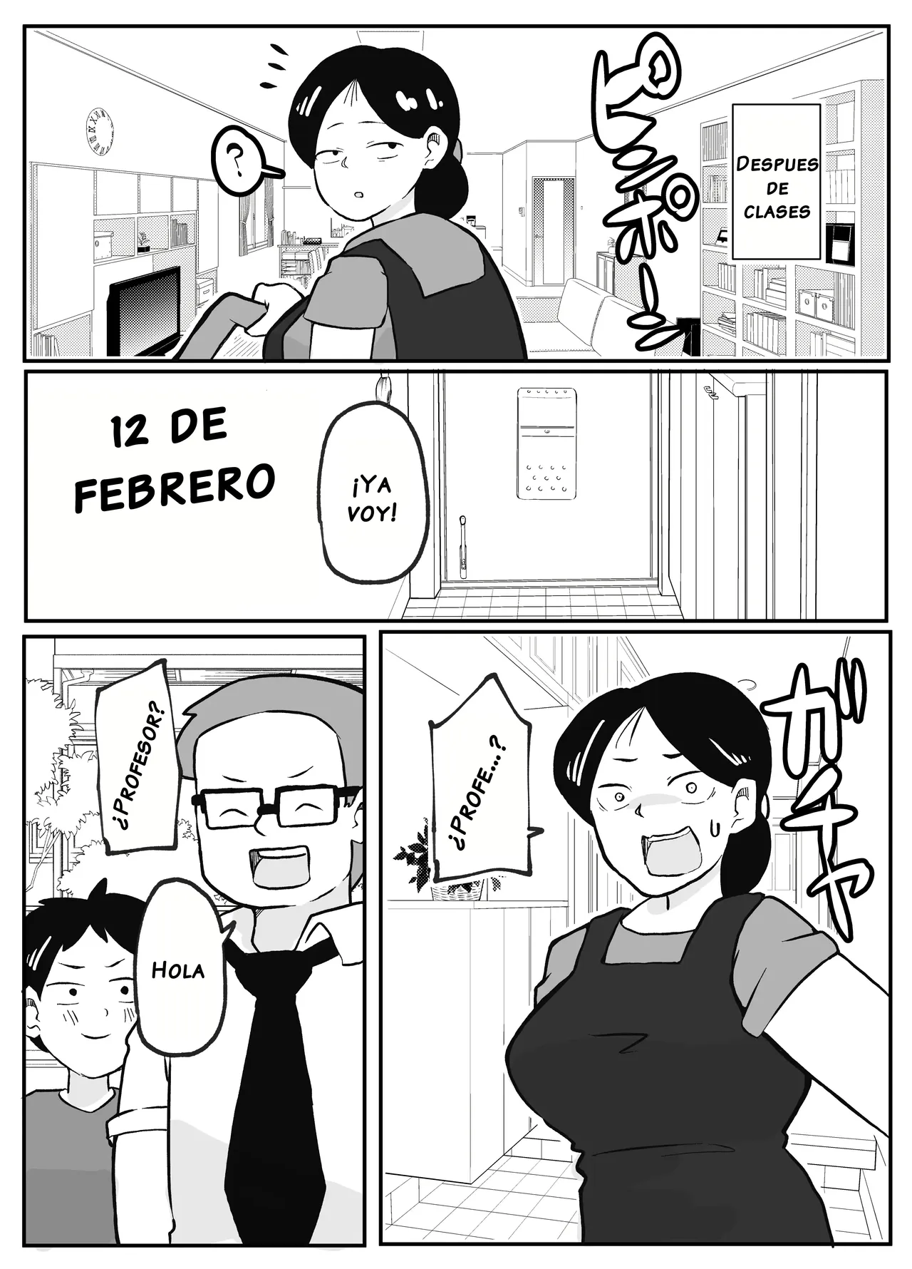 Sensei no Kagai Jugyou ~Aka-chan no Tsukurikata~｜La Clase Especial del Maestro ~Cómo Hacer Bebés~ page 4 full