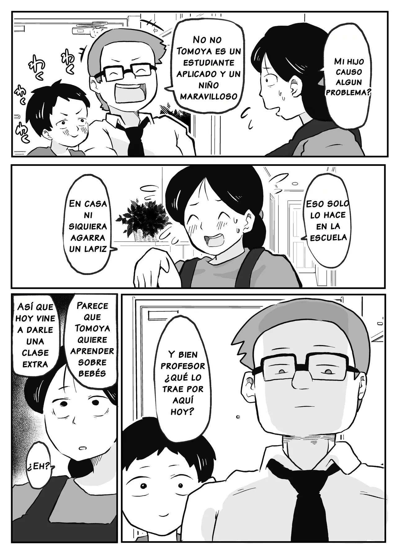 Sensei no Kagai Jugyou ~Aka-chan no Tsukurikata~｜La Clase Especial del Maestro ~Cómo Hacer Bebés~ page 5 full