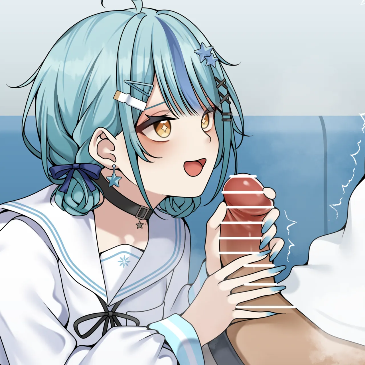 制服衣装nntmに手コキフェラしてもらう♡ page 6 full
