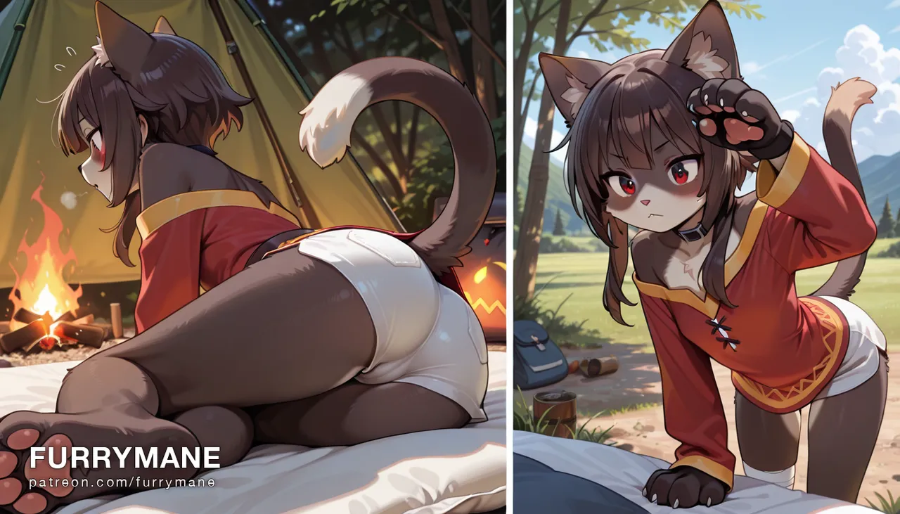 Megumin camp, orc dinner ,part 1 page 5 full