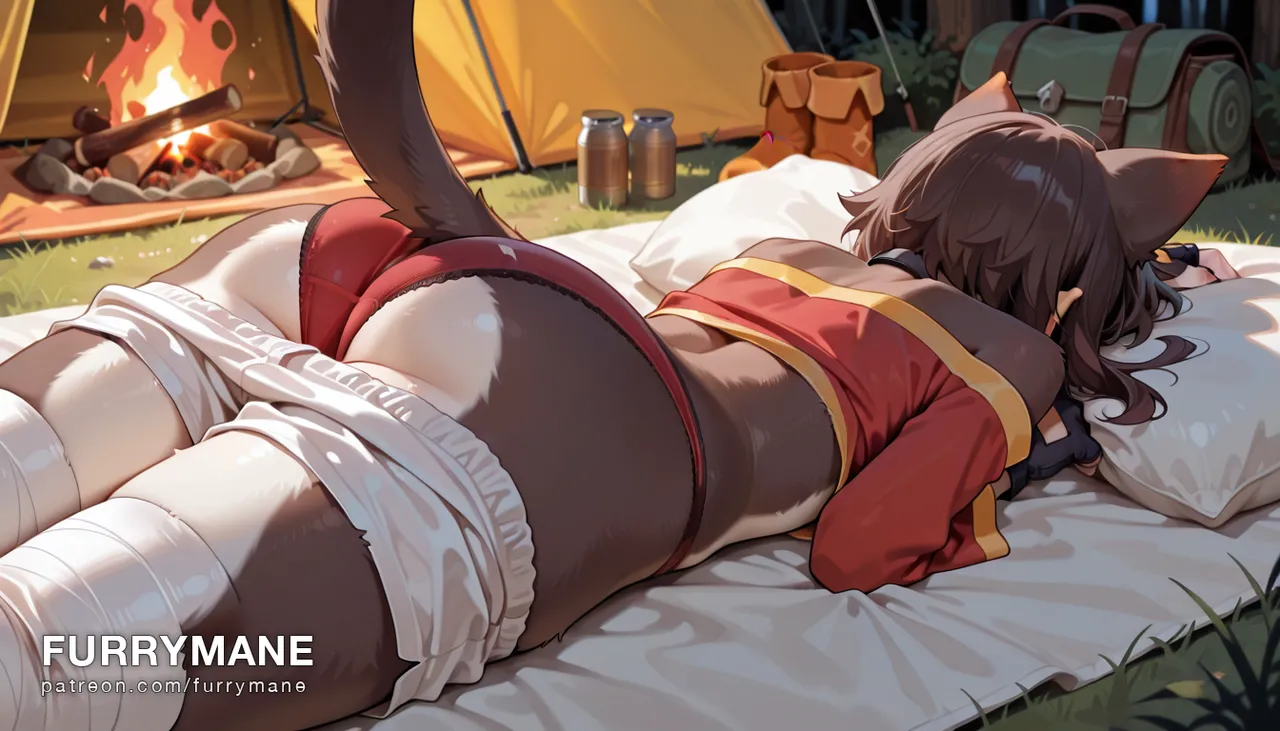 Megumin camp, orc dinner ,part 1 page 9 full