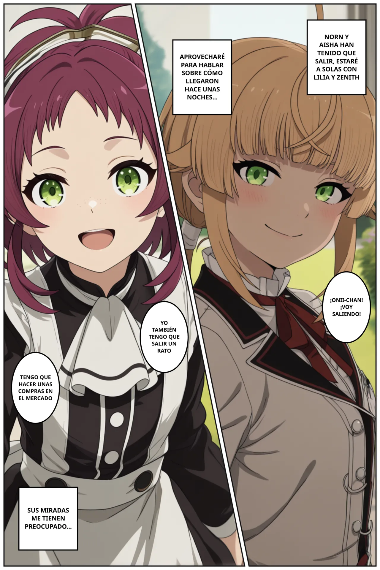 Mushoku Tensei #4 - Lilia y Zenith no pueden resistir la tentación page 3 full