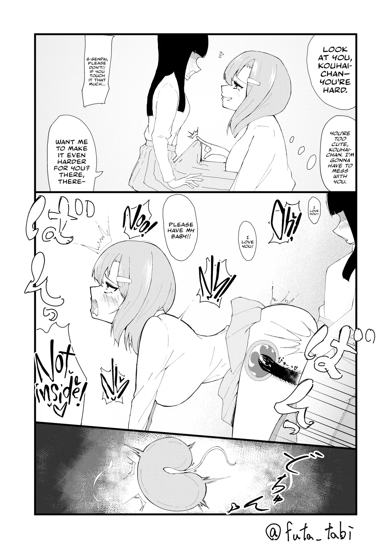 Futatabi Futanari Sakuhinshuu | Futatabi's Futanari Collection page 7 full