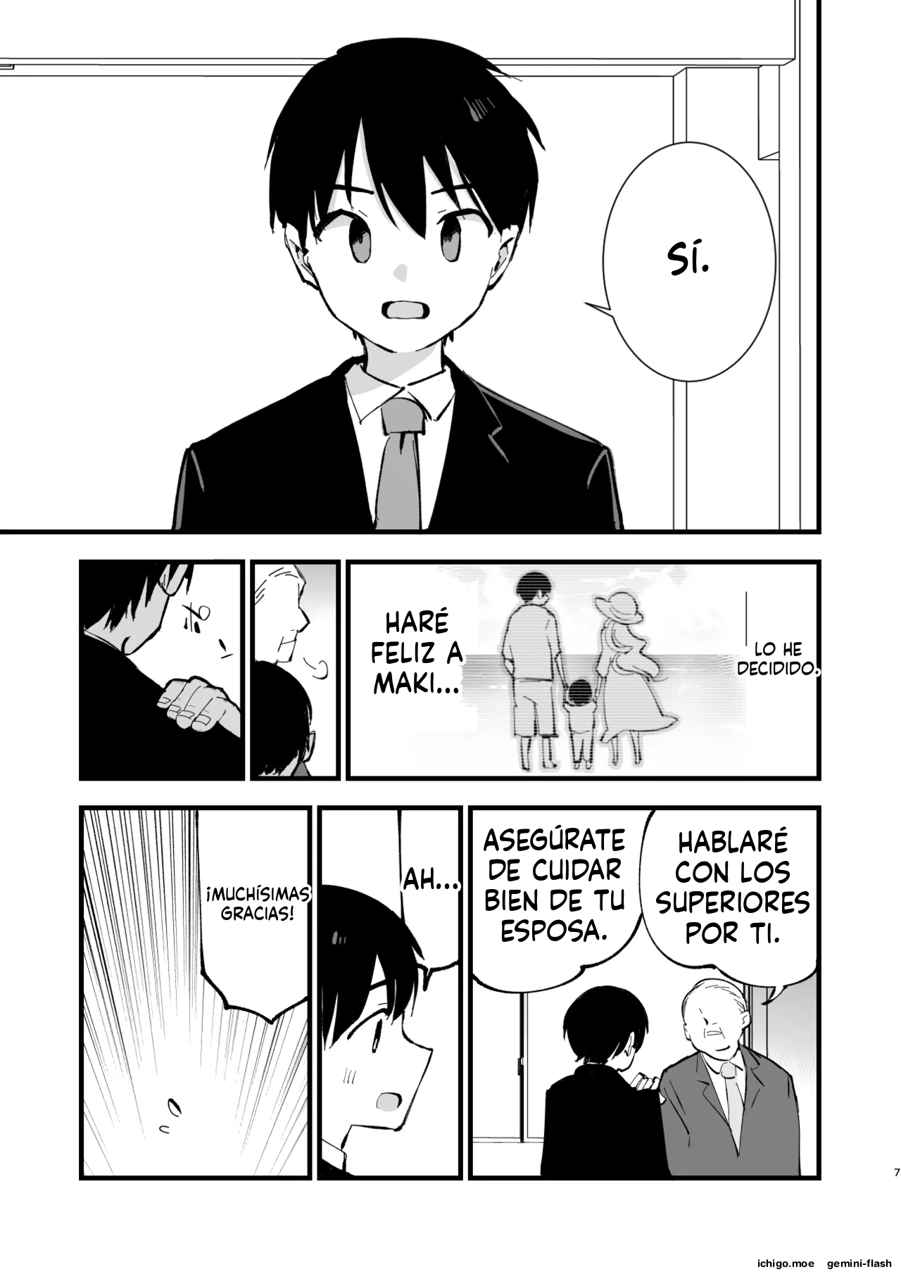 Boku no Kanojo wa Cafe Tenin 4 - Shussan, Soshite... page 6 full