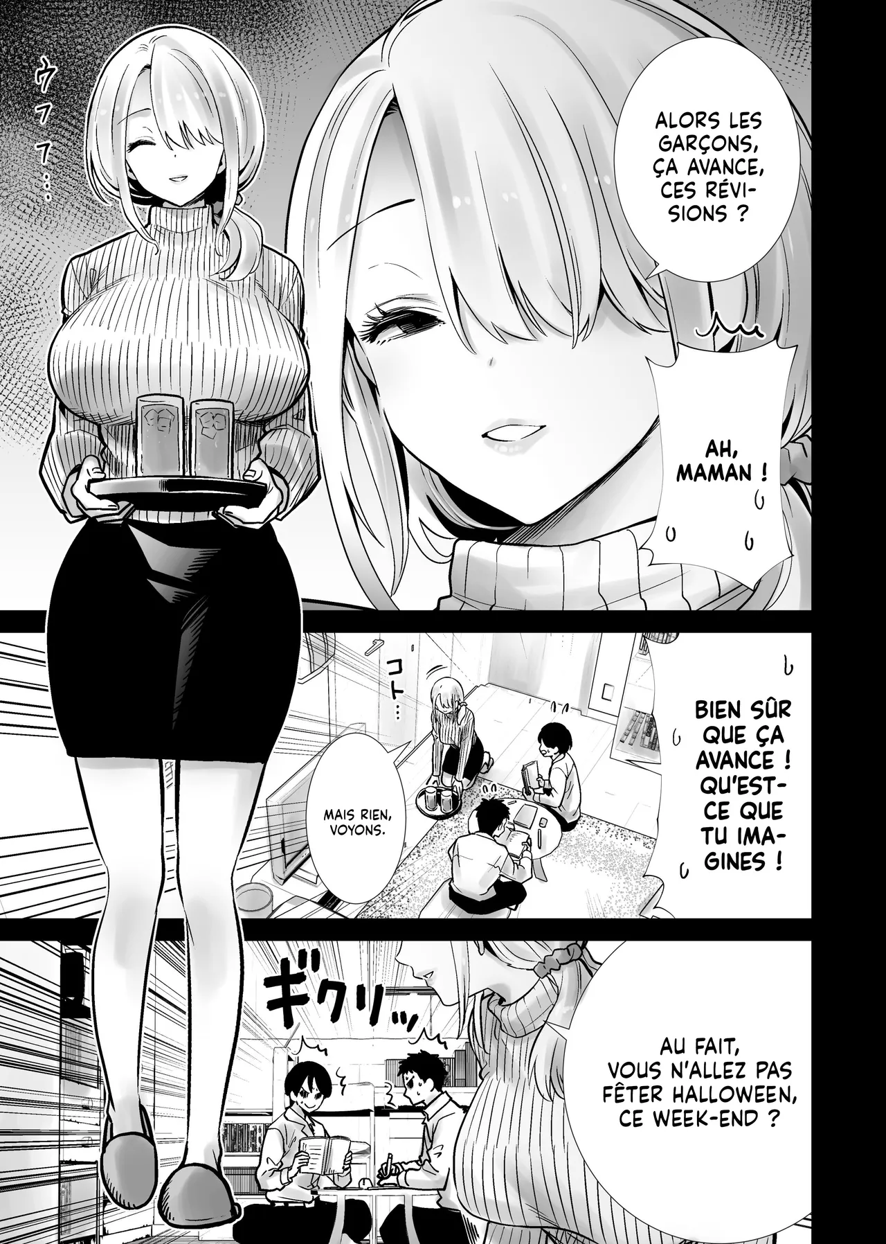 Tomodachi no Mama ga Boku no Dekachin de Ikimakutta Halloween | Trick ou Trique ? page 3 full