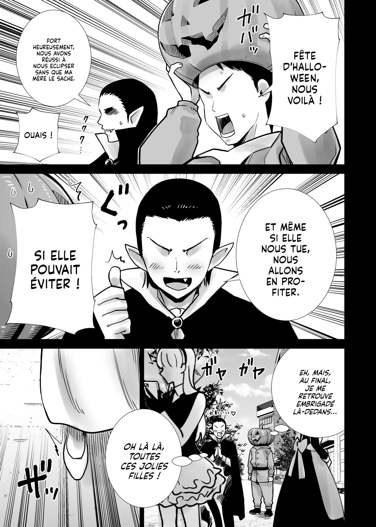Tomodachi no Mama ga Boku no Dekachin de Ikimakutta Halloween | Trick ou Trique ? page 5 full