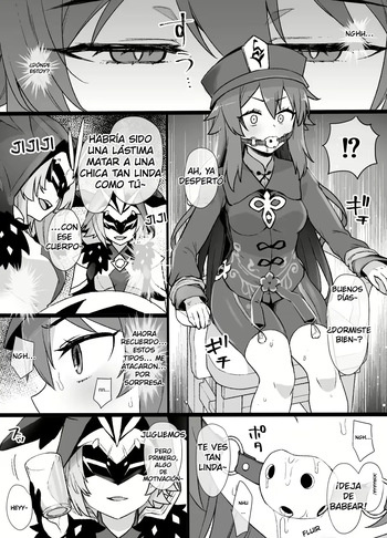Genshin Impact Hu Tao Chikubi Zeme Manga cover