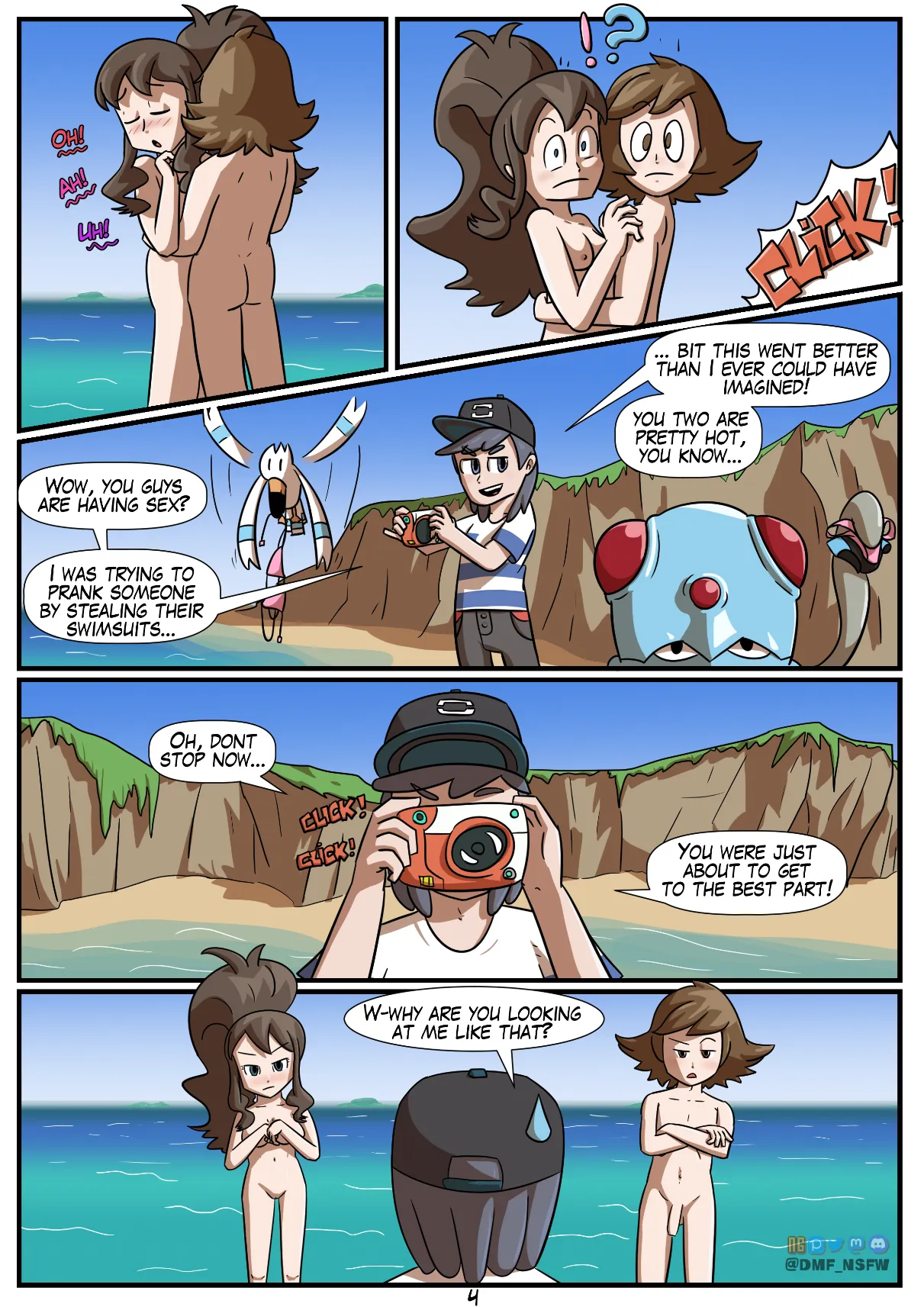 Hilbert and Hilda's Beach day page 4 full