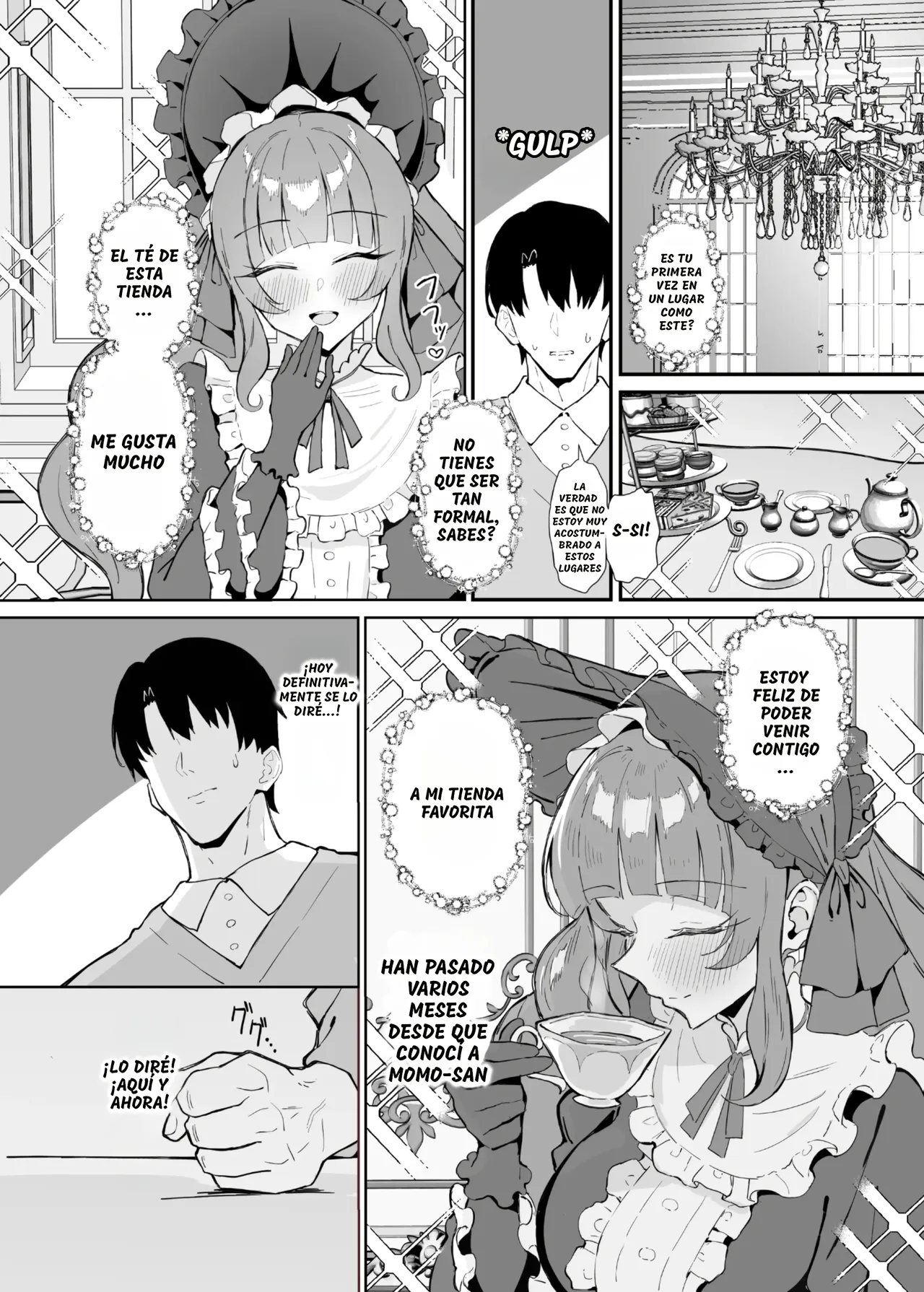 Kanpeki Lolita Fashion Kanojo no Darashinai Karada｜La Figura Desaliñada de la Novia que Viste un Perfectamente de Lolita Gótica page 5 full