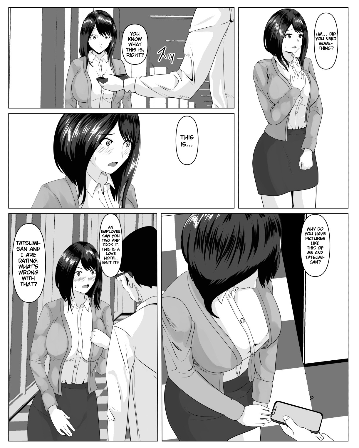 Shanai Renai Shiteru Kanojo ga Sekuhara Jii ni Otosareru | My Office Romance Girlfriend Gets Corrupted by a Sexual-harassment Geezer page 9 full
