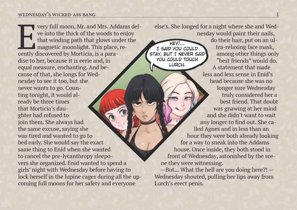 WEDNESDAY’S WICKED ASS BANG page 4 full