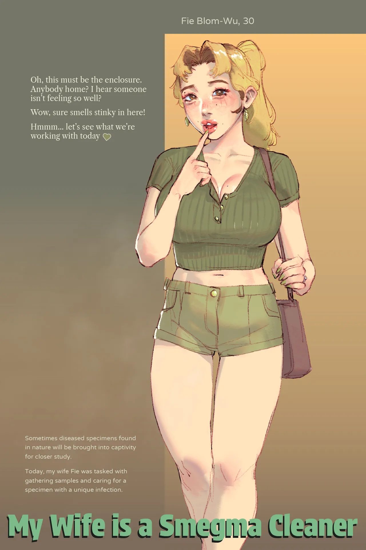 My Wife is a Smegma Cleaner  + Extras page 1 full