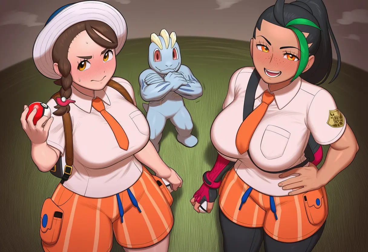 Juliana and Machop stomp through Paldea page 2 full