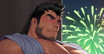 A Man's Fireworks Display cover