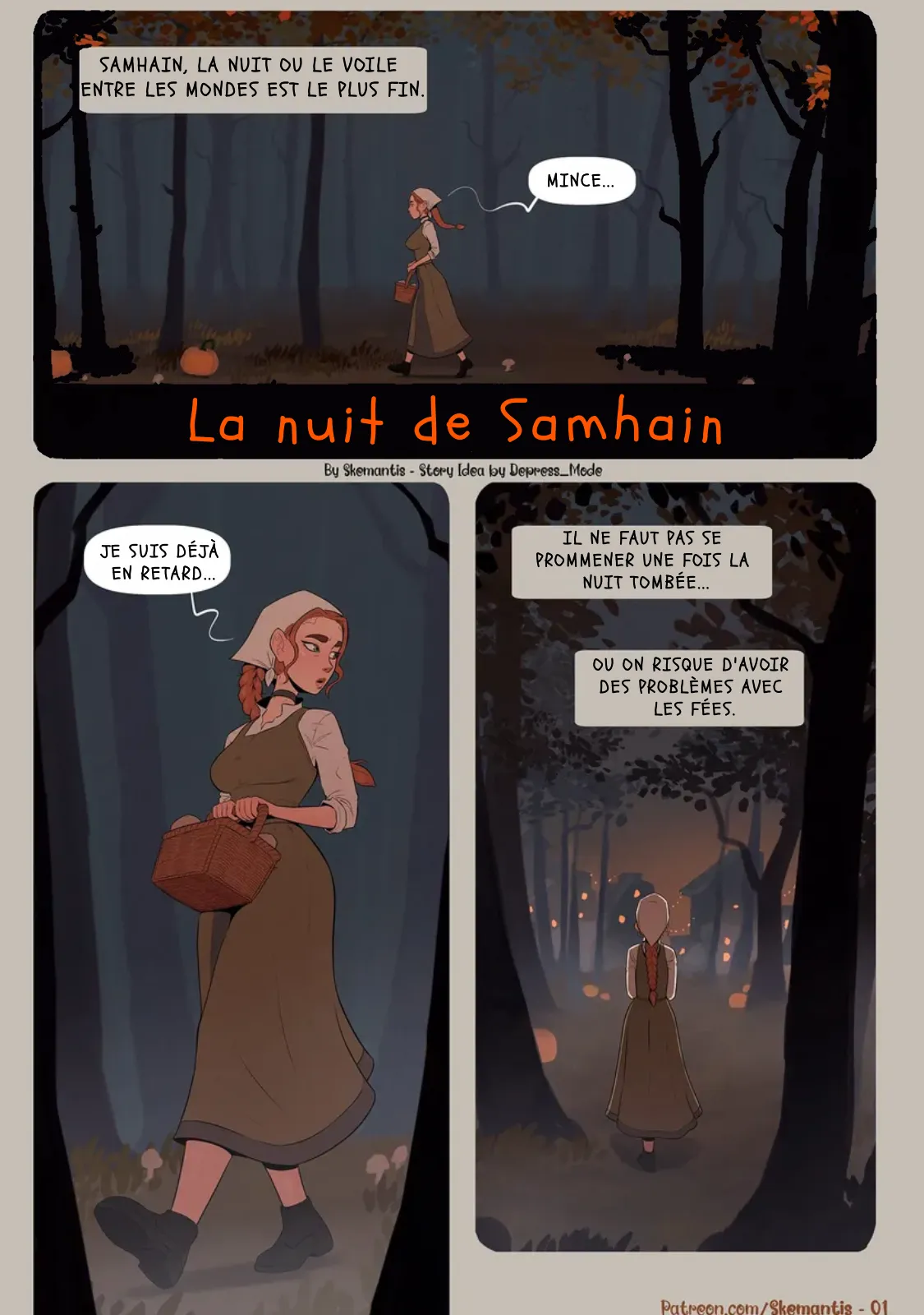 La nuit de Samhain page 1 full