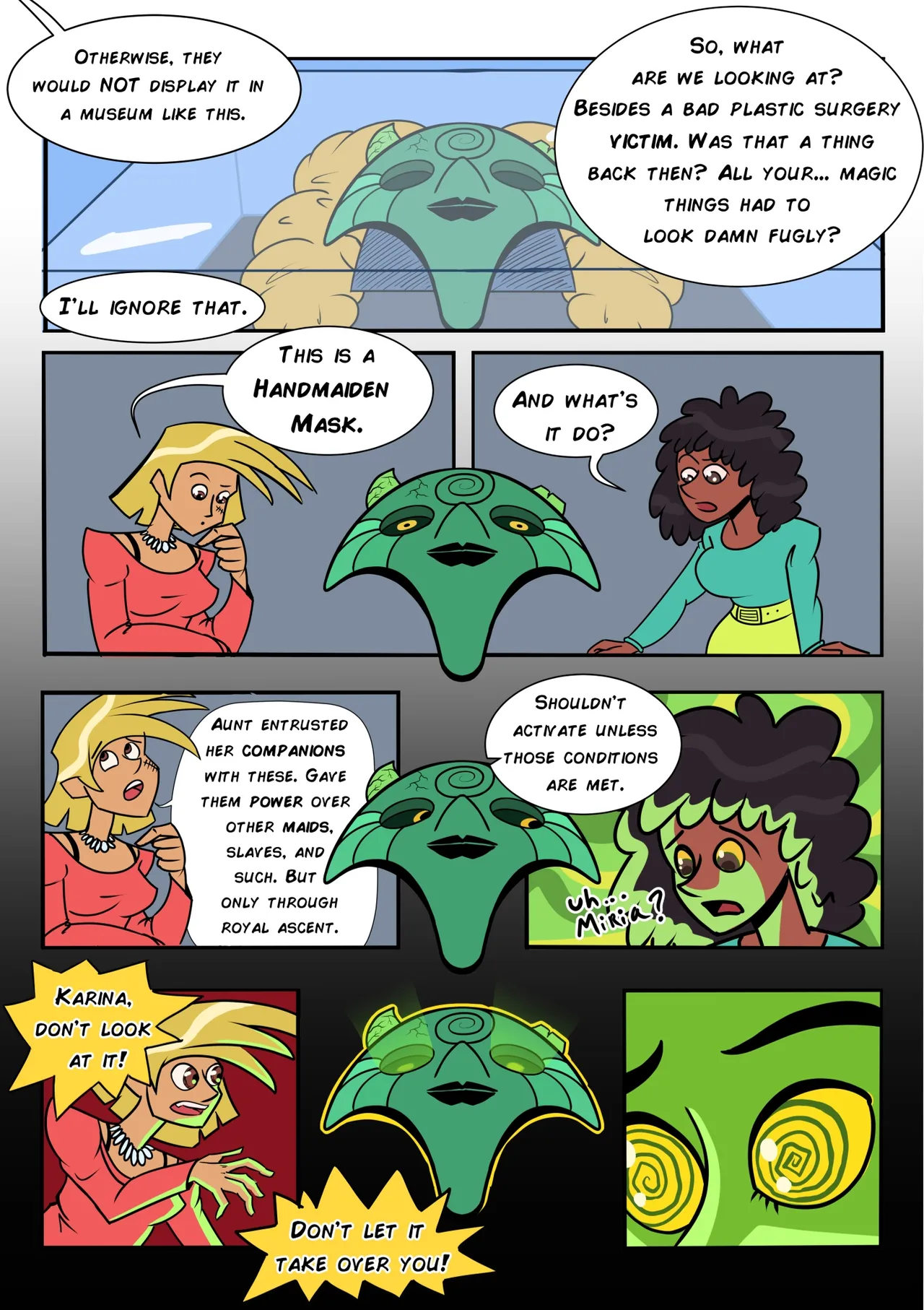 The Handmaid Mask page 3 full