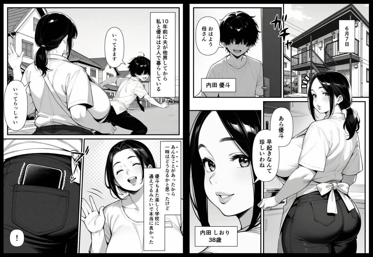 息子をイジメる不良生徒に身も心も奪われた私〜後編〜 page 6 full