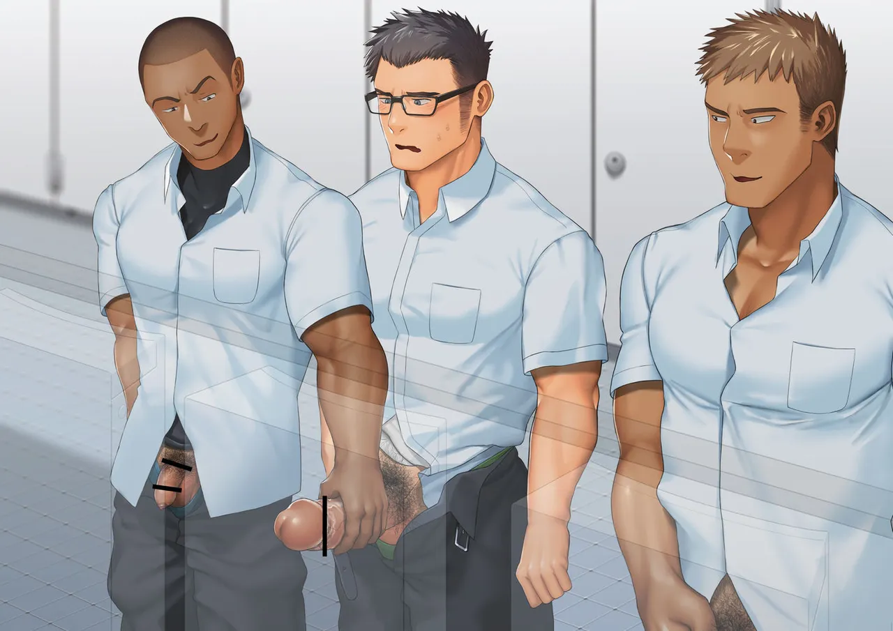 The man with glasses is unexpectedly big cocks page 9 full
