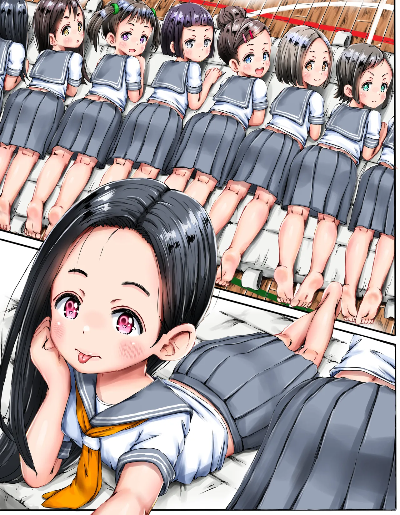 昔尻並べは勝者の証だとじいちゃんが言ってました… page 1 full
