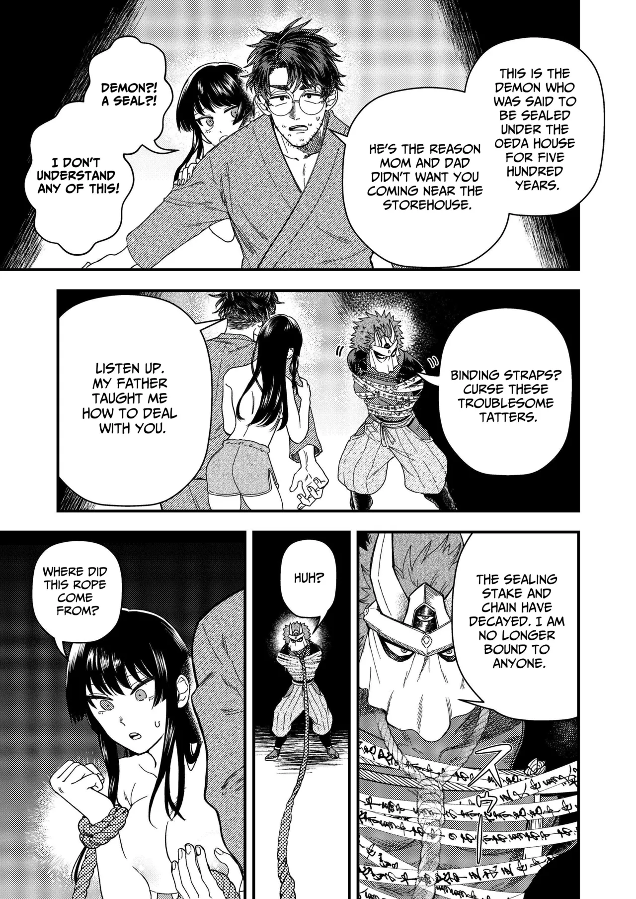 Oni to Kotori no Noroi | The Demon and the Little Bird Curse page 8 full